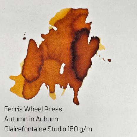 Ferris Wheel Press - Autumn in Auburn - inksample