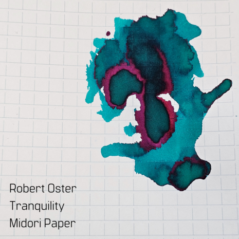 Robert Oster -  Tranquility -  inksample