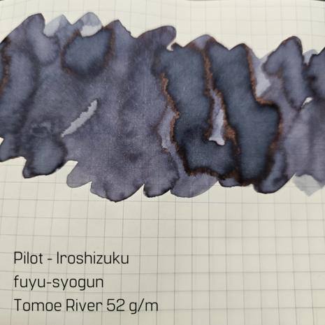 Pilot Iroshizuku - fuyu-syogun - inksample