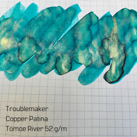 Troublemaker Copper Patina - inksample