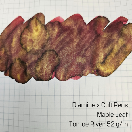 Diamine - Monaco Red - Inksample