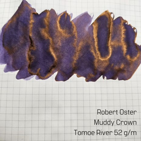 Robert Oster Muddy Crown - inksample