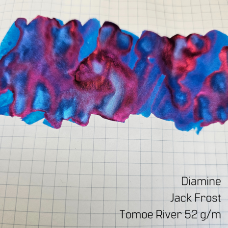 Diamine Jack Frost -  inksample 