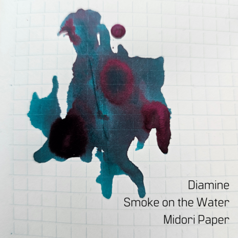 Diamine Smoke on the Water - inksample