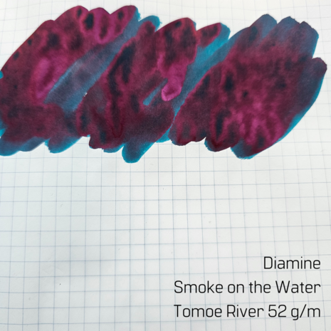 Diamine Smoke on the Water - inksample