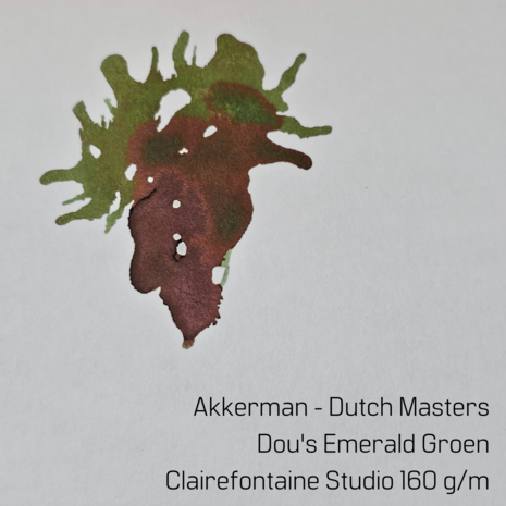 Akkerman Dutch Masters -  Dou&#039;s Emerald Groen - inksample