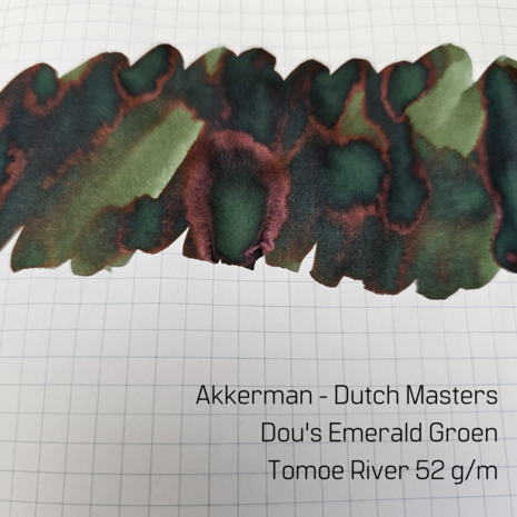 Akkerman Dutch Masters -  Dou&#039;s Emerald Groen - inksample