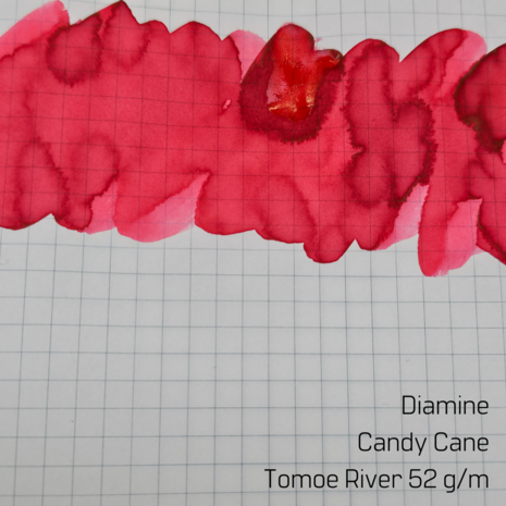 Diamine - Candy Cane - inksample