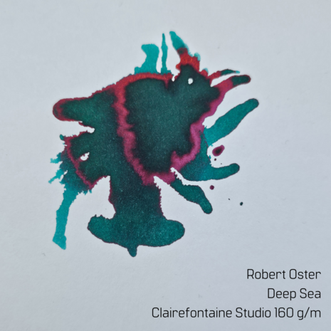Robert Oster - Deep Sea - inksample 