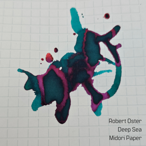 Robert Oster - Deep Sea - inksample 