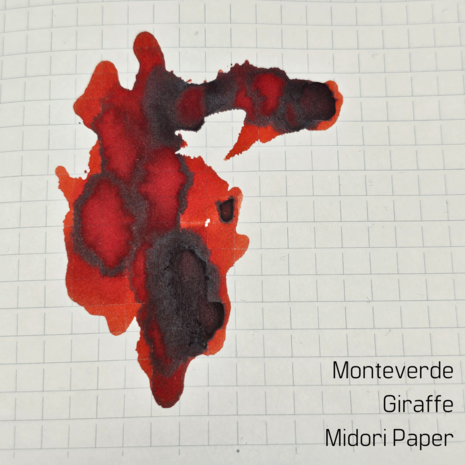 Monteverde -  Giraffe - inksample