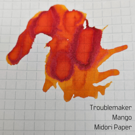 Troublemaker Mango - inksample