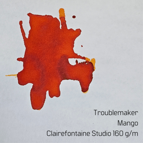 Troublemaker Mango - inksample