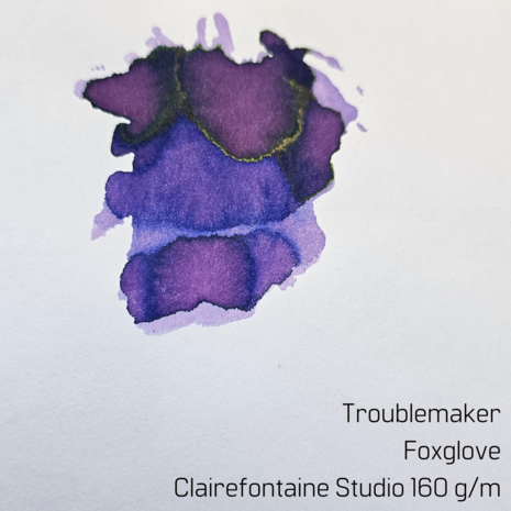 Troublemaker Foxglove - inksample