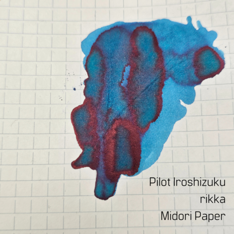 Pilot Iroshizuku - rikka - inksample