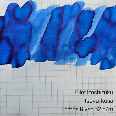 Pilot Iroshizuku - tsuyu-kusa - inksample