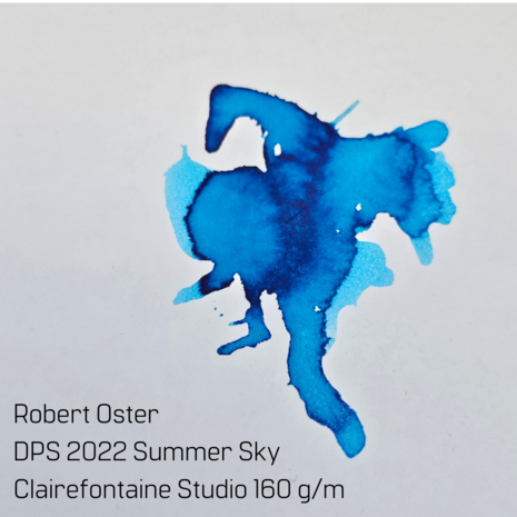 Robert Oster - Summer Sky - inksample
