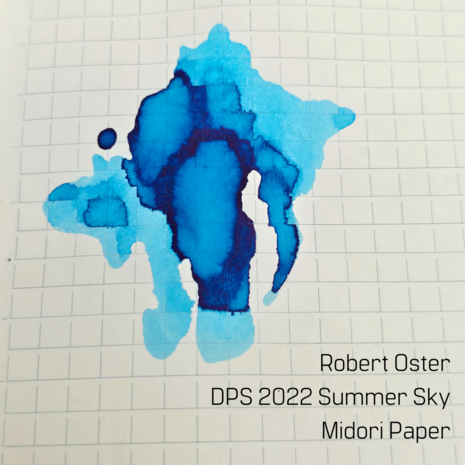 Robert Oster - Summer Sky - inksample