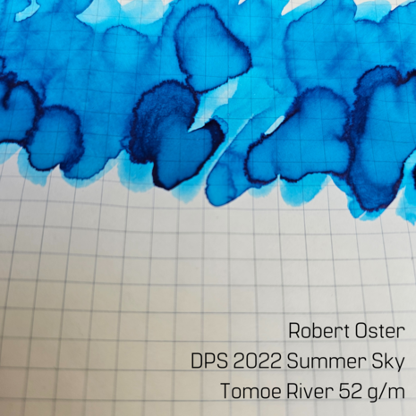 Robert Oster - Summer Sky - inksample
