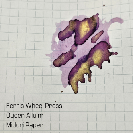 Ferris Wheel Press - Queen Allium - inksample
