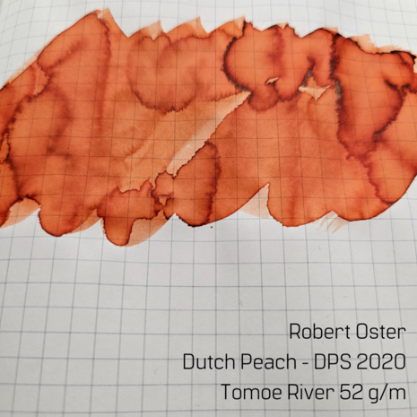 Robert Oster - Dutch Peach - inksample