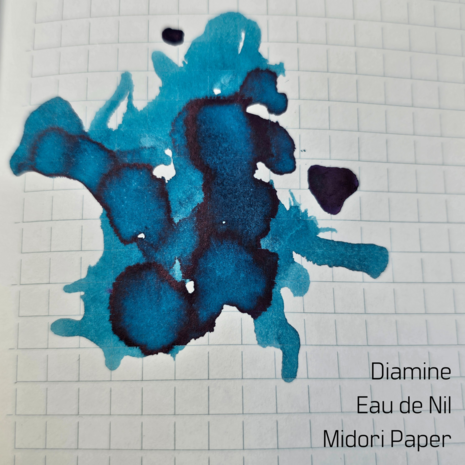 Diamine - Eau de Nil - inksample