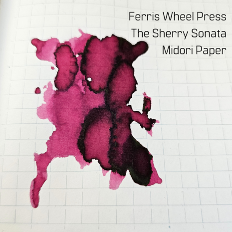 Ferris Wheel Press - The Sherry Sonata - inksample
