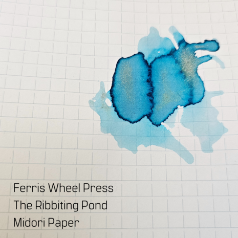 Ferris Wheel Press - The Ribbiting Pond - inksample