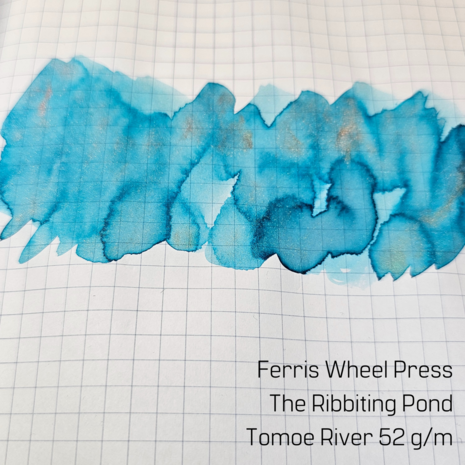Ferris Wheel Press - The Ribbiting Pond - inksample