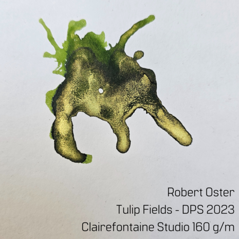 Robert Oster - Tulip Fields - inksample