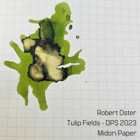 Robert Oster - Tulip Fields - inksample