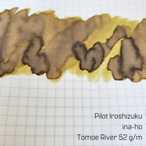Pilot Iroshizuku - Ina-Ho - inksample