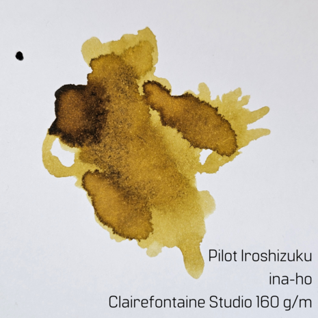 Pilot Iroshizuku - Ina-Ho - inksample