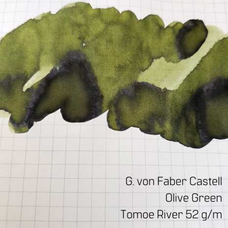 Graf von Faber-Castell - Olive Green - inksample