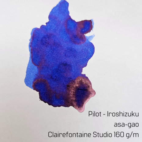 Pilot Iroshizuku - Asa-Gao - inksample