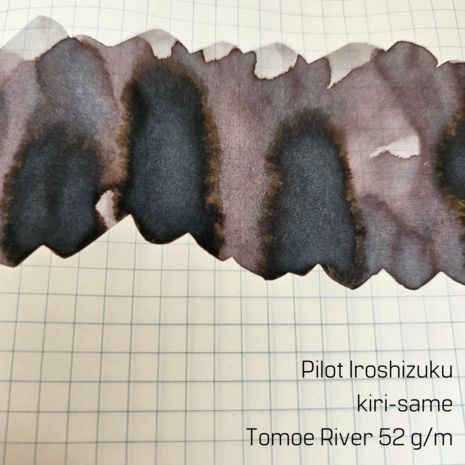 Pilot Iroshizuku - kiri-same - inksample