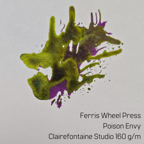 Ferris Wheel Press - Poison Envy - Inksample