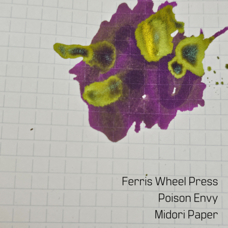 Ferris Wheel Press - Poison Envy - Inksample