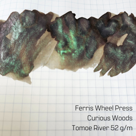 Ferris Wheel Press - Curious Woods - Inksample
