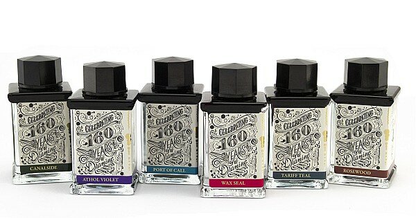 Diamine 160th Anniversary Inks set - 4ml samples