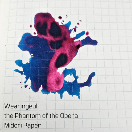 Wearingeul - The Phantom of the Opera - ink sample