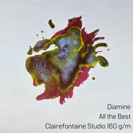 Diamine -  All the Best - inksample