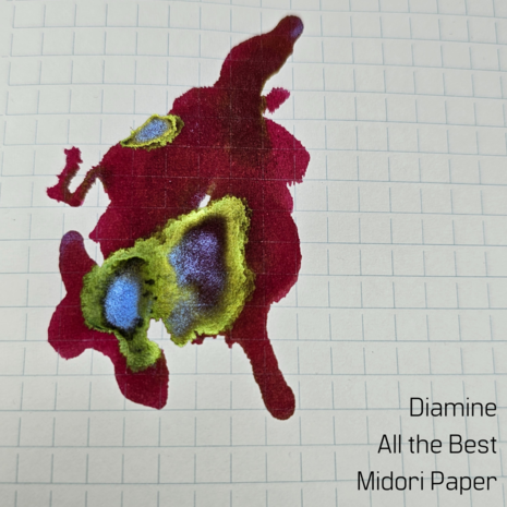 Diamine -  All the Best - inksample