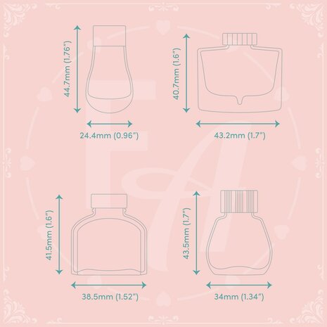 Stamp set B - Felicity&#039;s Attic PRE-ORDER