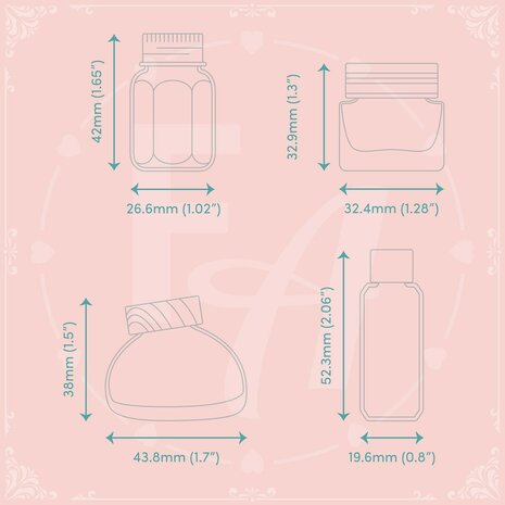 Stamp set F - Felicity&#039;s Attic PRE-ORDER
