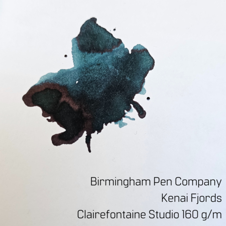 Birmingham Pen Company - Kenai Fjords - Inksample