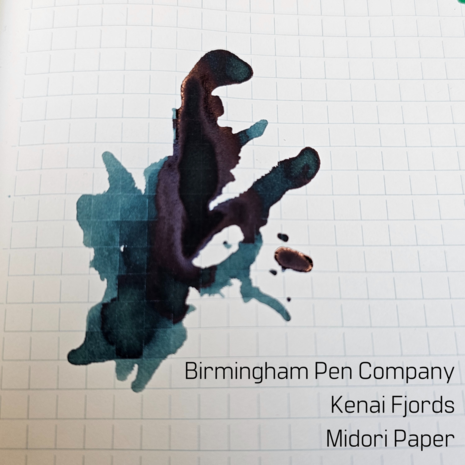 Birmingham Pen Company - Kenai Fjords - Inksample