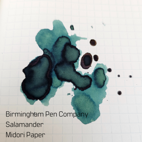 Birmingham Pen Company - Salamander - Inksample