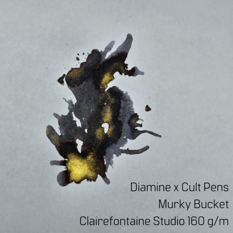 Diamine x Cult Pens - Murky Bucket - Inksample