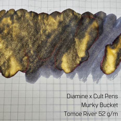 Diamine x Cult Pens - Murky Bucket - Inksample